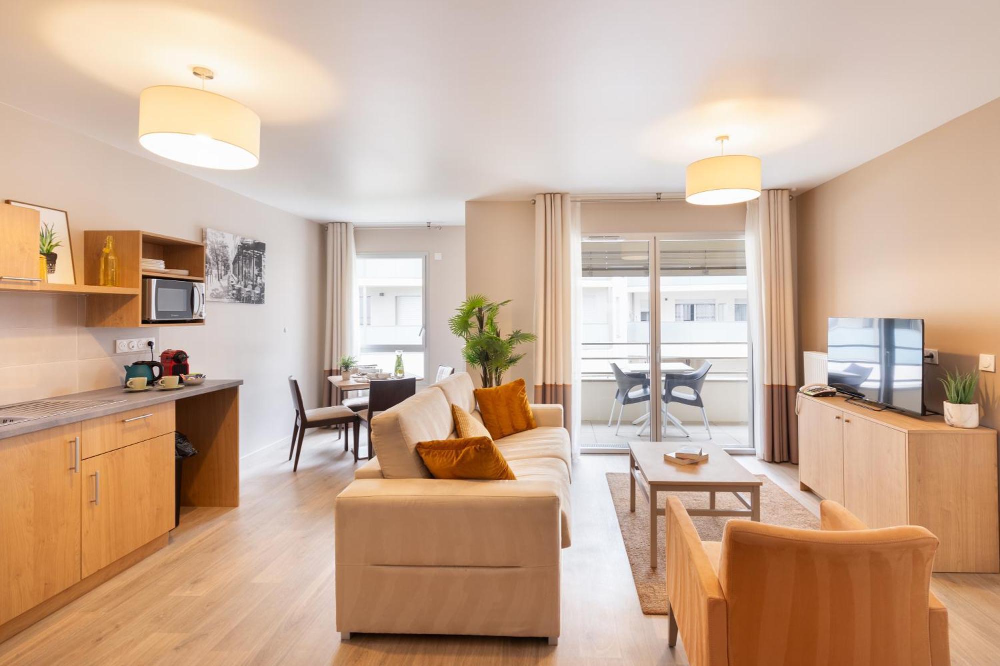 Zenao Appart'Hotels Montreuil Szoba fotó